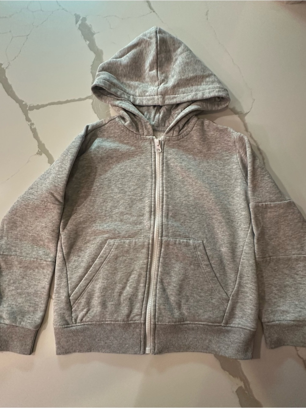 Tucker + Tate Light Gray Zip Front Hoodie